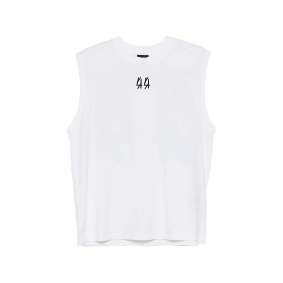 44 Label Group White T-Shirts & Vests - Vests & Tanks Men